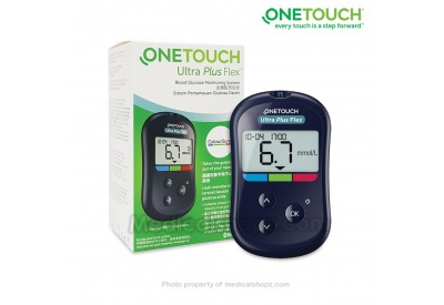 ONETOUCH Ultra Plus Flex Blood Glucose Monitoring System Meter